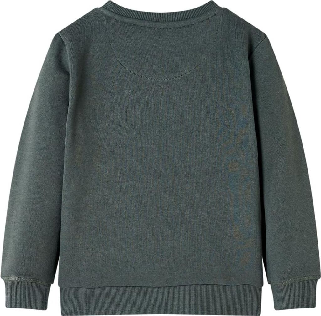vidaXL Kinder-Sweatshirt Dunkles Khaki 140