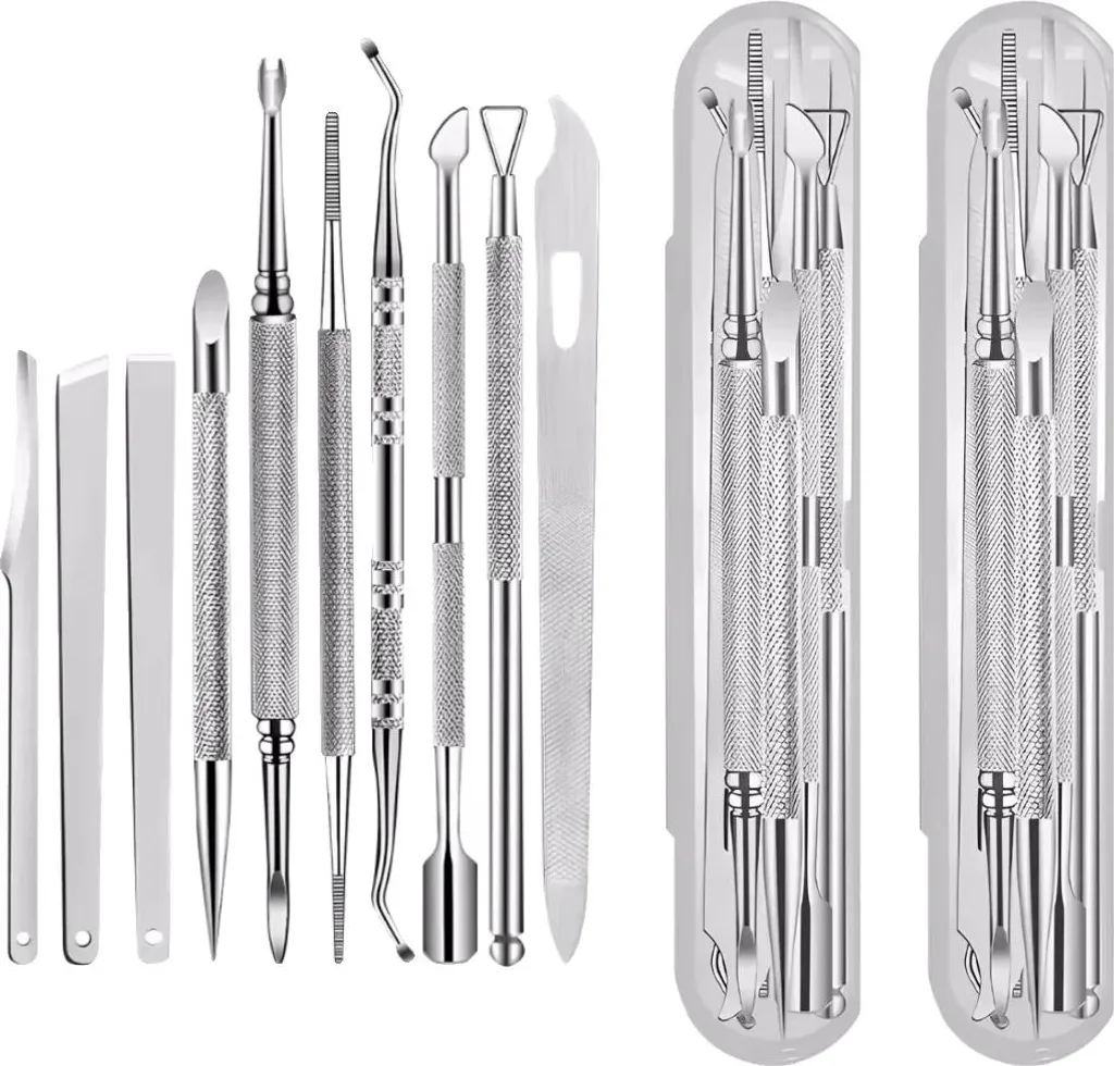 Piedi Morbidi Subito! Set Pedicure 10 Pezzi Acciaio - Kit 2 Set