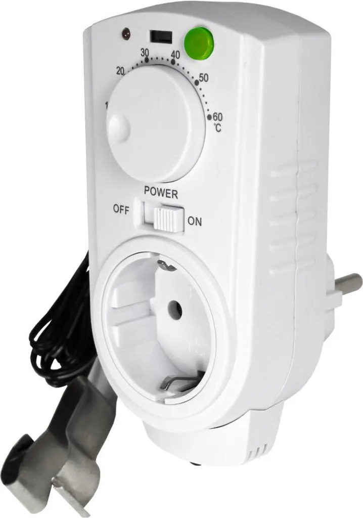 EcoSavers Thermo Switch Socket Thermostat pour Chauffage par le sol