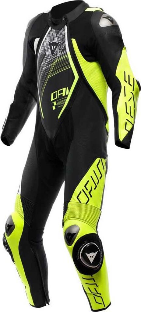 Dainese Audax D-zip Perforierter Lederanzug Schwarz 48 Mann Schwarz 48