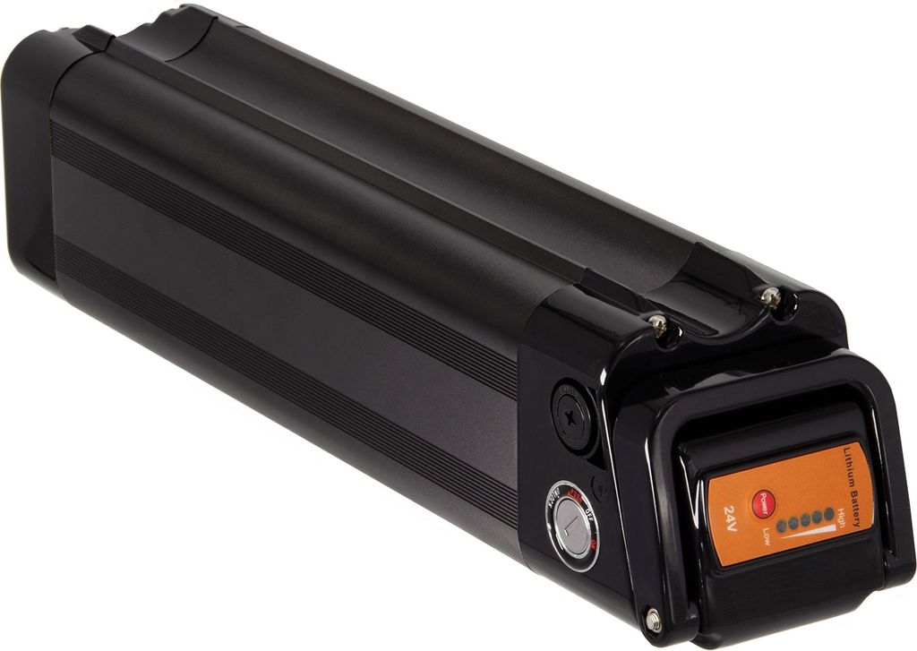 Maratron Akku 24V 13Ah 336Wh  SilverFish schwarz für E-Bike Produktbild 