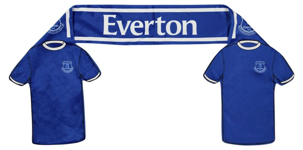 Everton FC - Schal, Acryl GT14782 (Einheitsgröße) (Blau)