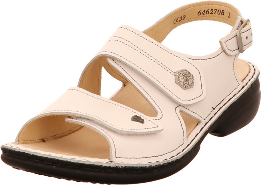 Finn Comfort Riemchen Sandalen für Damen in weiß 218-10-00020