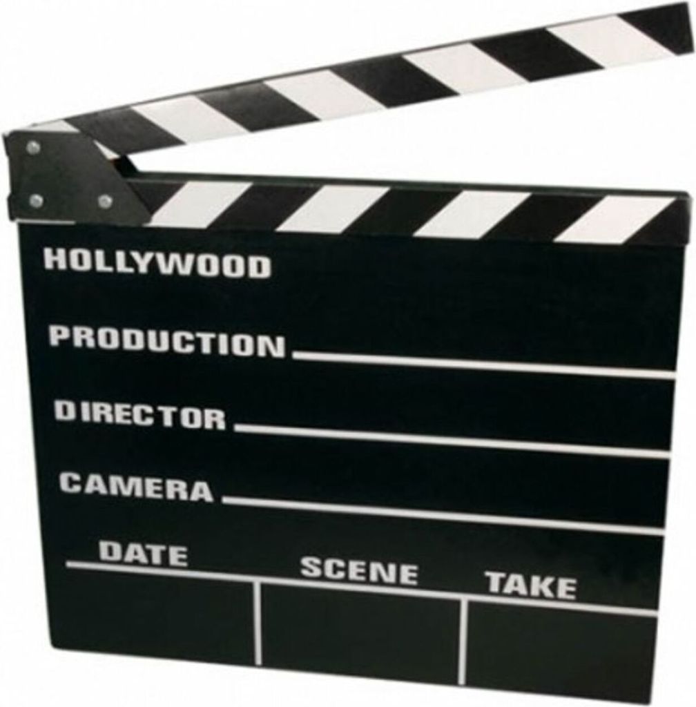 Filmklappe Regieklappe Regie Film Hollywood Klappe Produktbild 