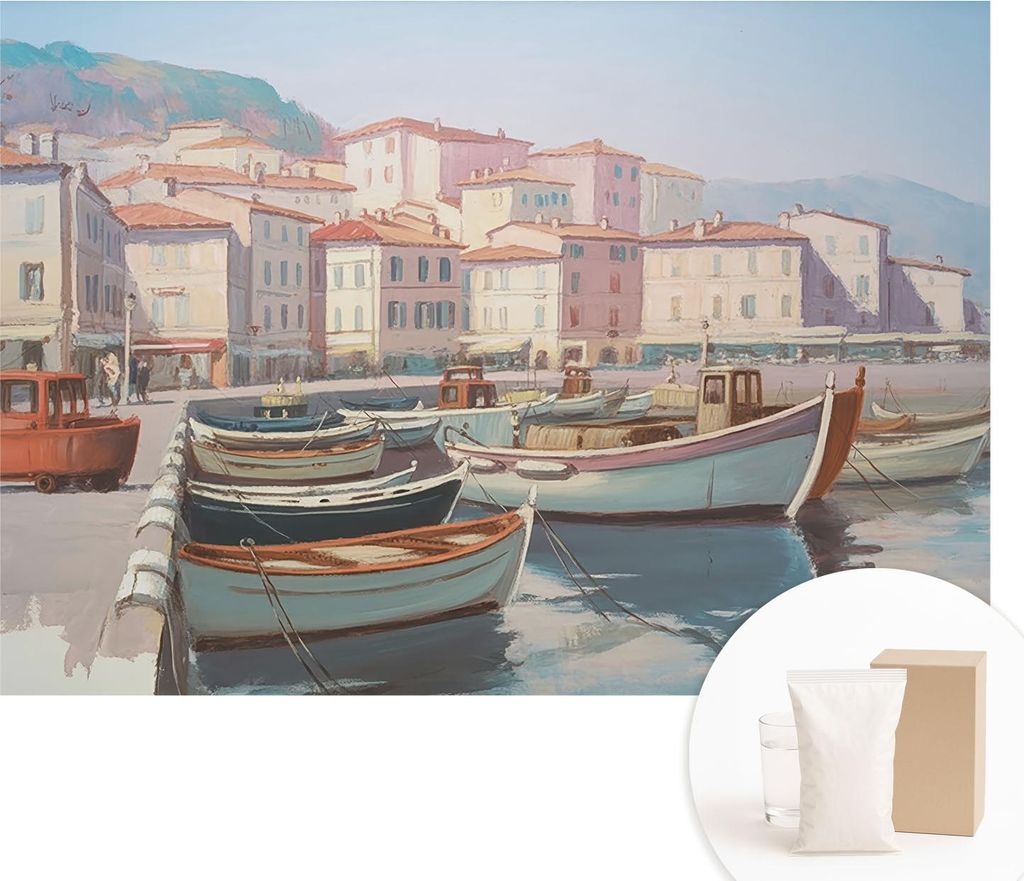 Fototapete - Wandbilder für Wohnzimmer - 208x146 cm - Dekorative Wandfolie - Modernes Design für Wanddekoration - Tapeten für Innenräume - Küs...