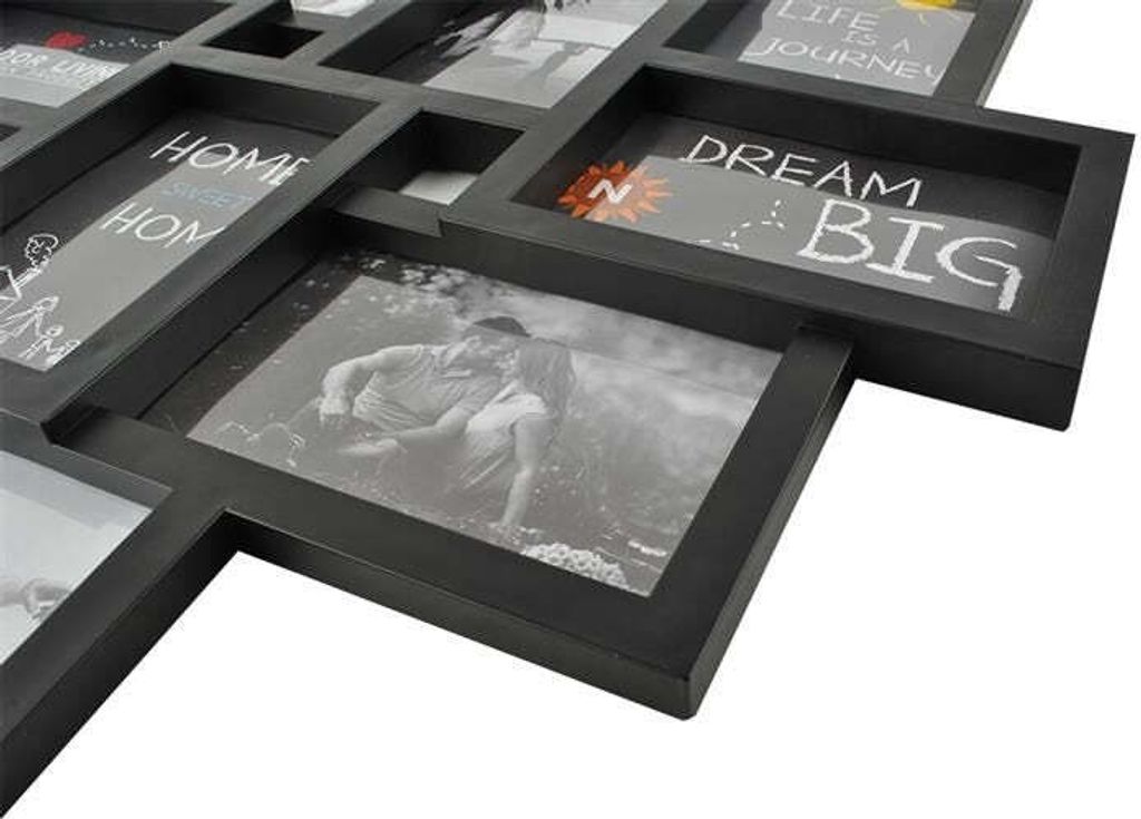 Ruhhy Rahmen für 10 Fotos - schwarz Produktbild 6