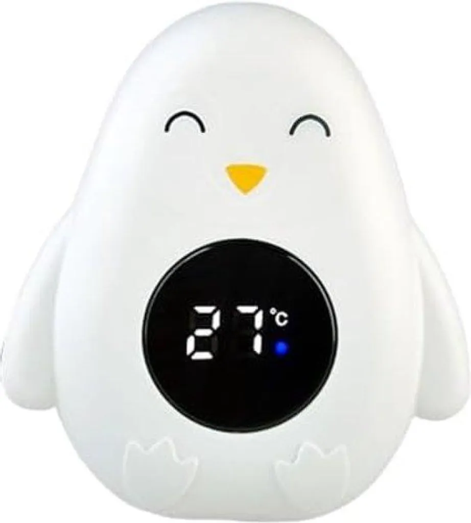 Thermomètre de bain numérique Pingouin pour bébé - Précision digitale