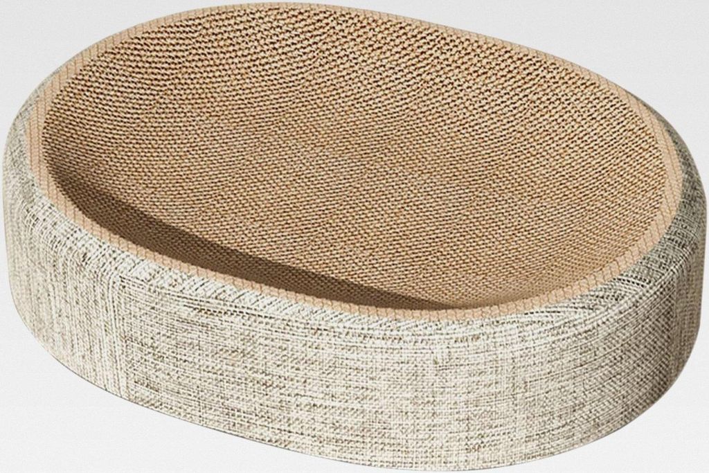 Sisal-Kratzbrett für Katzen, Kratzbrett für Katzen, Sisal- mit Rutschfester Unterseite für Katzen, Möbelschutz