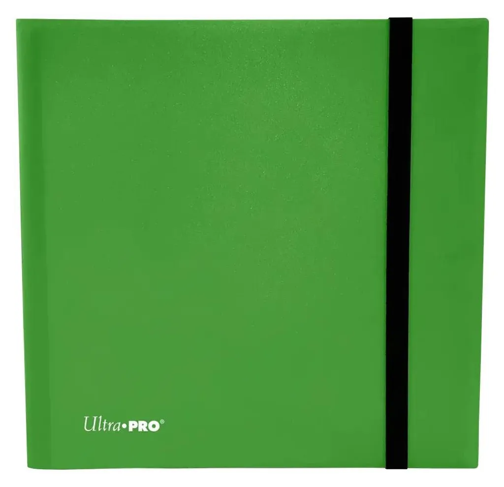 Pro-Binder Eclipse 12-poches Lime Green avec Insertion Latérale Sécurisée - 2