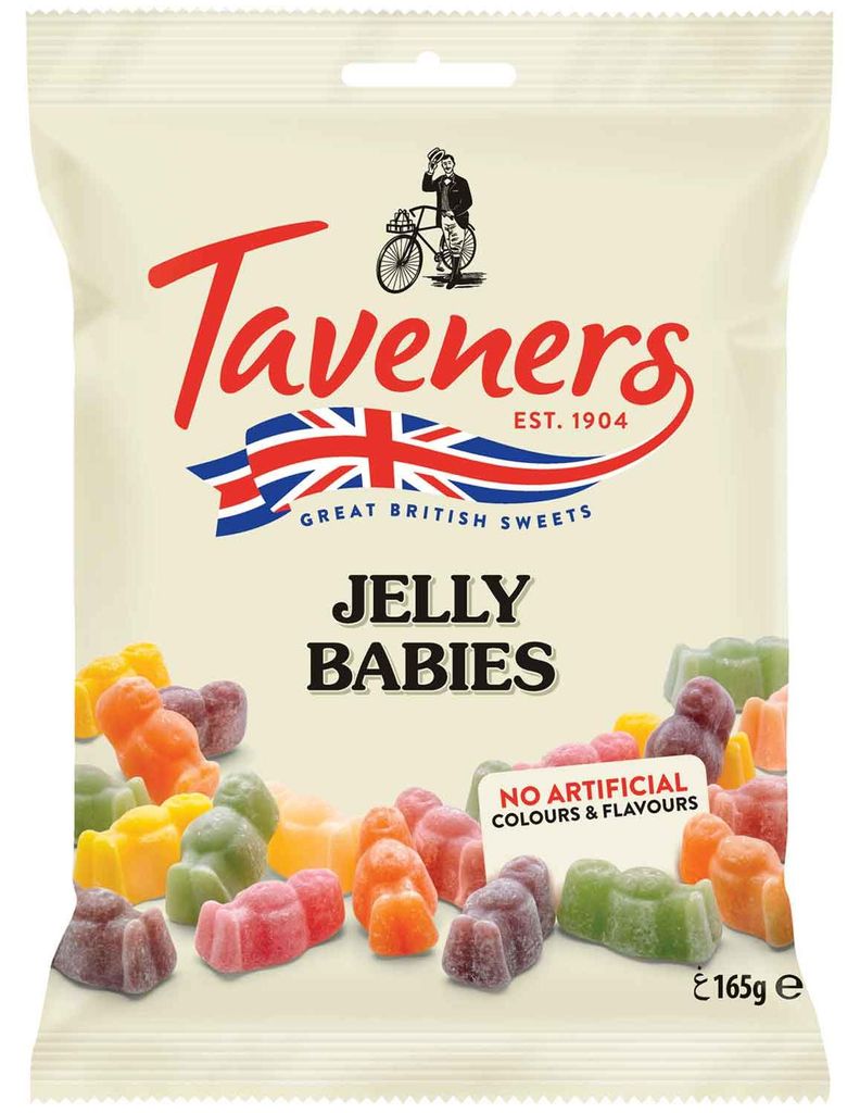 Taveners Jelly Babies 165g Produktbild 