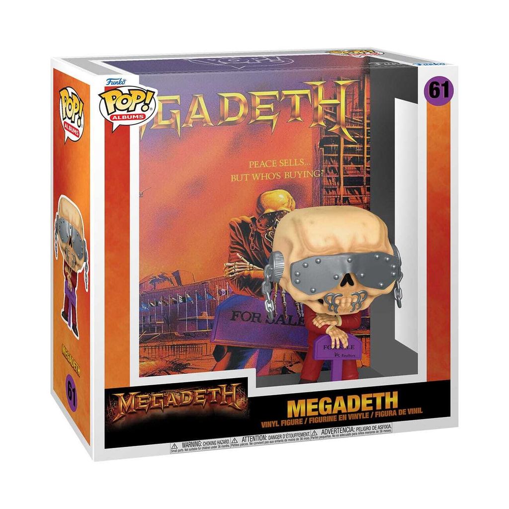 Megadeth - Megadeth 61 - Funko Pop! Album in vinile Immagine del prodotto 