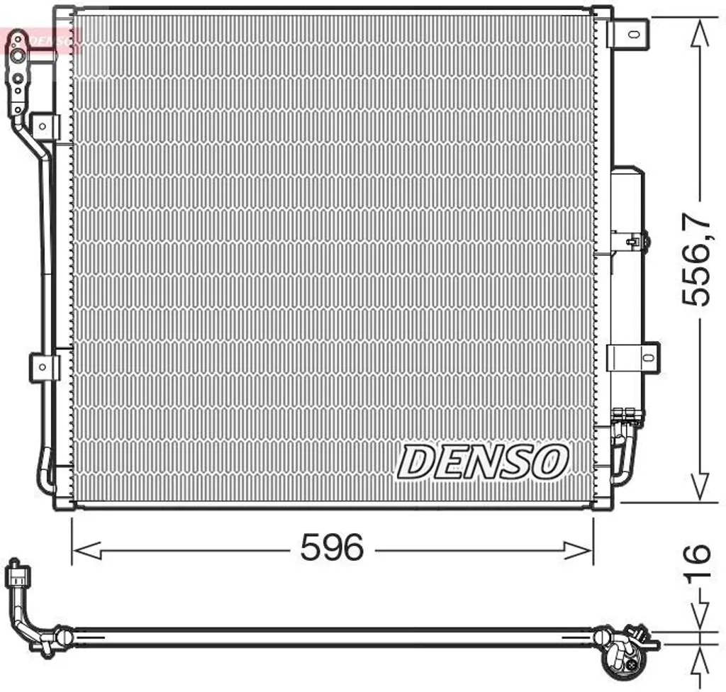 Réparer fuite clim Discovery 4 avec le condenseur DENSO DCN14004