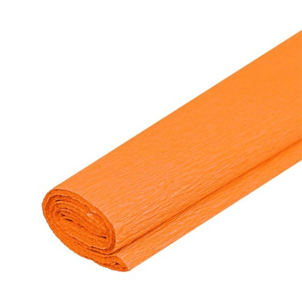 Krepppapier 50x200 cm hellorange Produktbild 