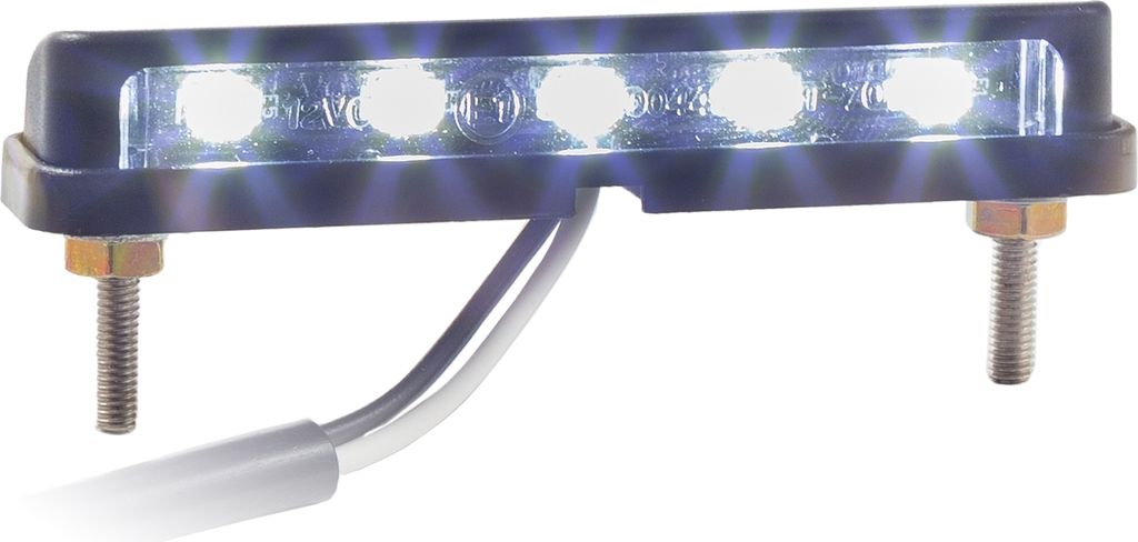 Podświetlenie tablicy rejestracyjnej LED Nice black Zdjęcie produktu 