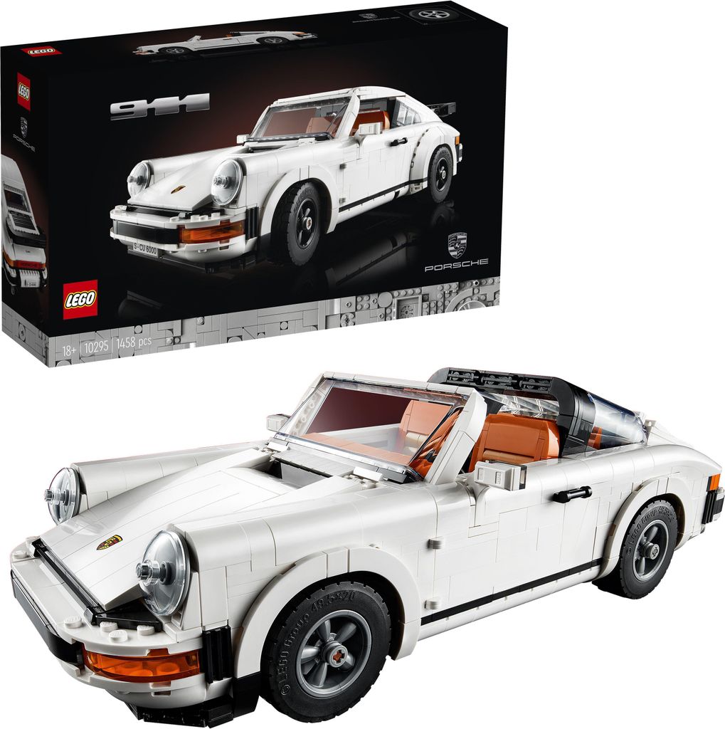 LEGO Icons Porsche 911 Modellauto für Erwachsene, Rennauto Produktbild 1