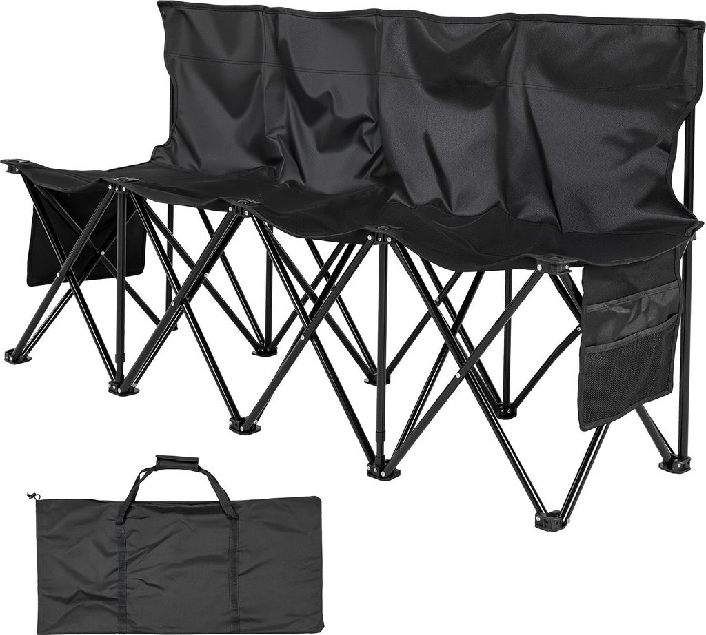 SucceBuy Banc pliable portable pour quatre personnes avec Image du produit 
