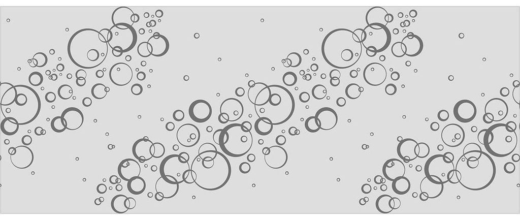 Sichtschutzfolie – Bubbles – Selbstklebende Fensterfolie für Fenster und Duschtüren – 40 x 100 cm