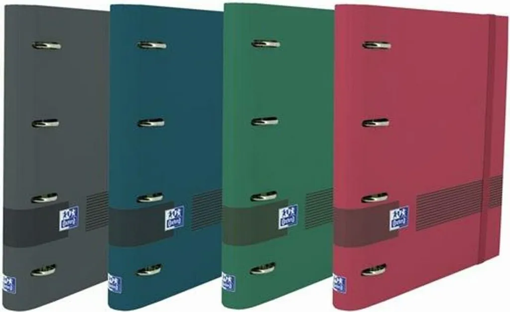 Classeur Oxford 4 Anneaux 35mm avec Couverture Extrusion et Recharges