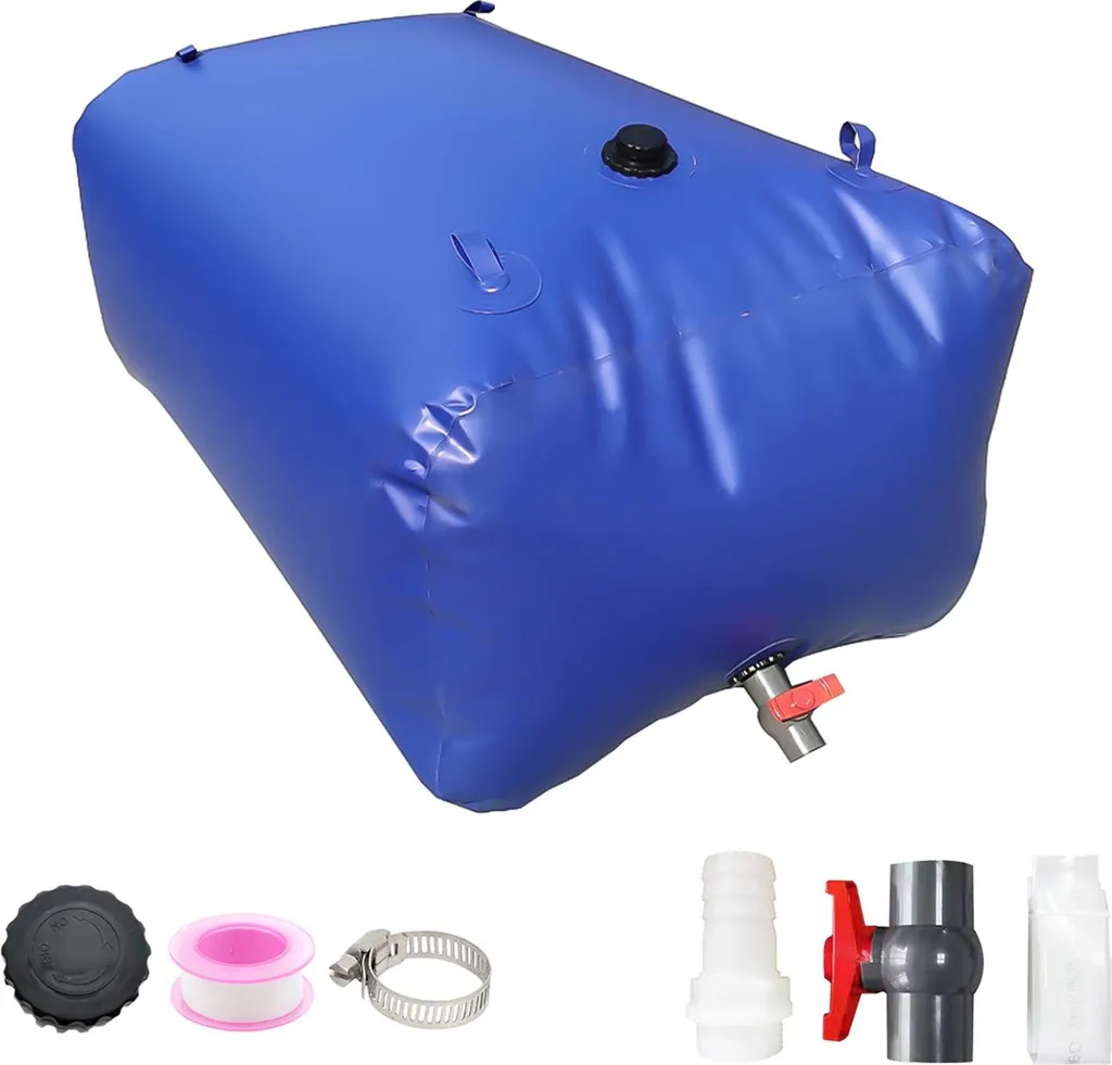 Réservoir d'eau souple pliable de 50L - Citerne portable haute densité