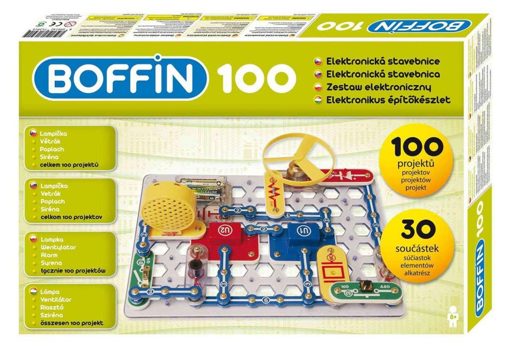 Boffin 100 set di costruzioni elettroniche 100 progetti a Immagine del prodotto 