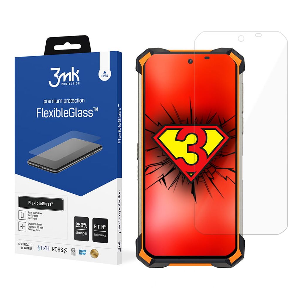 3mk Display Hybridglas FlexibleGlass für Doogee S88 Pro Produktbild 