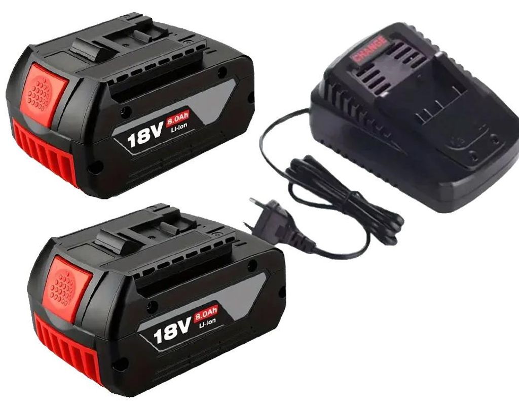 Batterie, 8000mAh, Kompatibel mit 18V Elektrowerkzeugen, Produktbild 