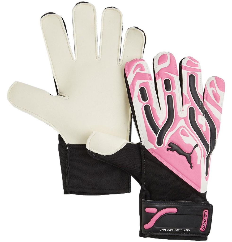 Puma - "Ultra Play" Torhüter-Handschuhe für Herren MR1449 (7) (Weiß/Pink)