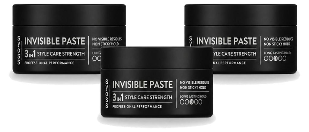 3 x Syoss Invisible Paste Haarpaste - 100 ml - Produktbild 