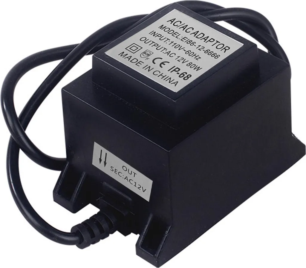 Transformateur d'Alimentation LED IP68 - Régulateur Étanche Extérieur
