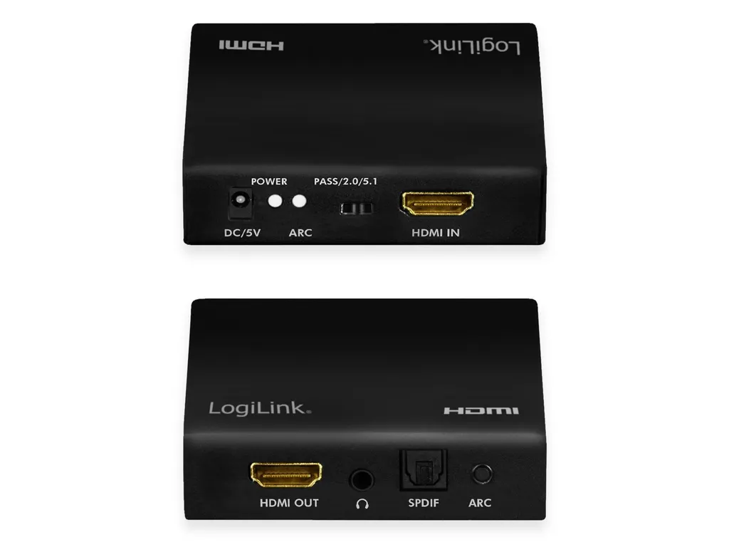 Extracteur Audio HDMI LogiLink : Solution pour Sortie Optique Absente