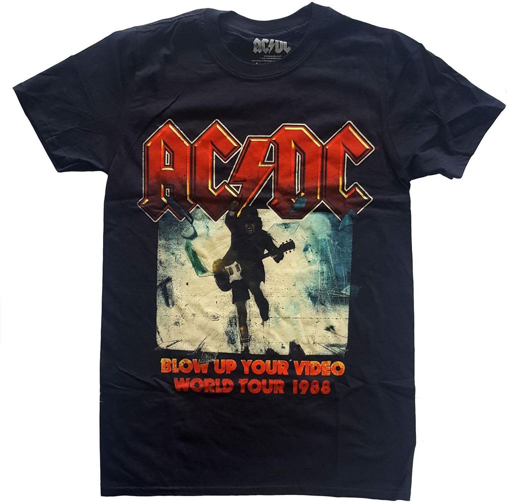 AC/DC - "Blow Up Your Video" T-Shirt für Herren/Damen Uni RO9385 (XXL) (Schwarz)