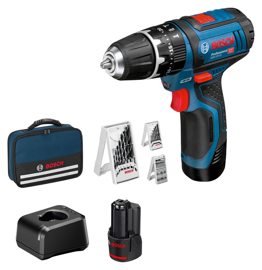 Bosch Professional 12V System Akku Schlagbohrschrauber GSB Produktbild 