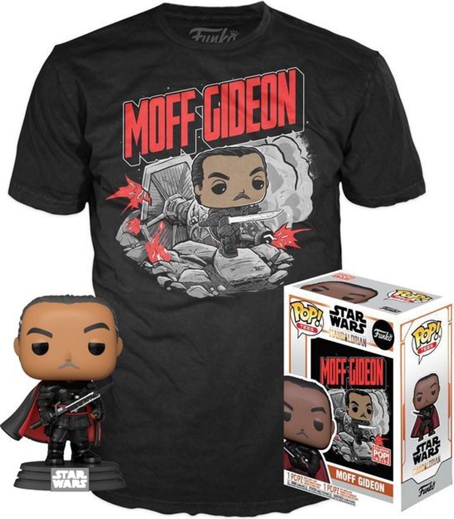 Funko POP Star Wars Moff Gideon Glow 380 T-Shirt XL