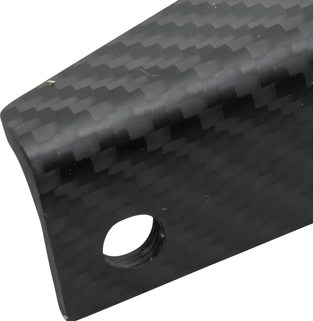 Fixation échappement carbone Ducati Monster 696 pour silencieux droit