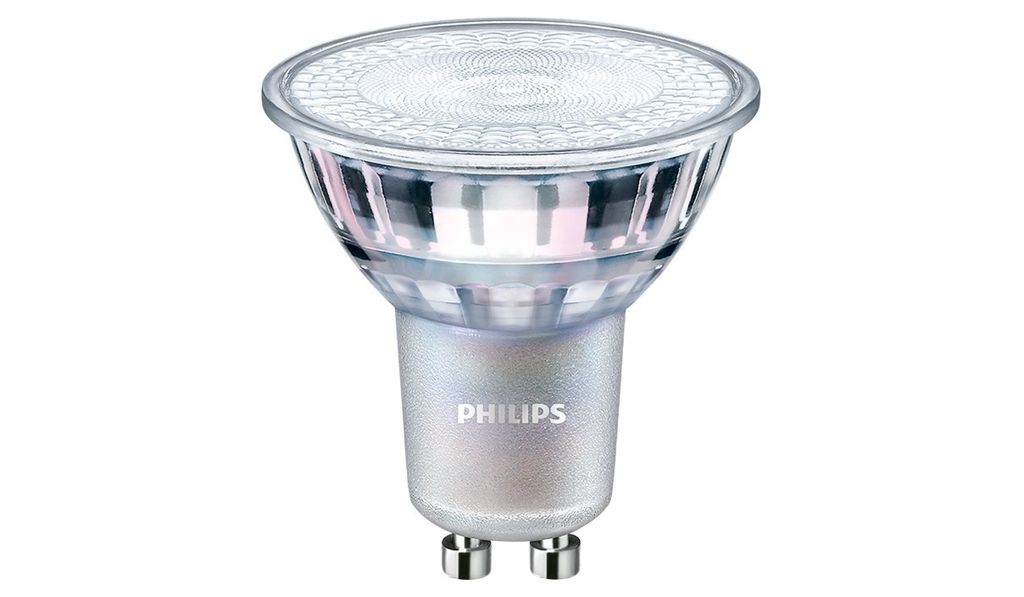 Philips MASTER LEDspot 927 36° LED Strahler GU10 90Ra dimmbar 3,7W 270lm extra+warmweiss 2200-2700K wie 35W 8719514312289