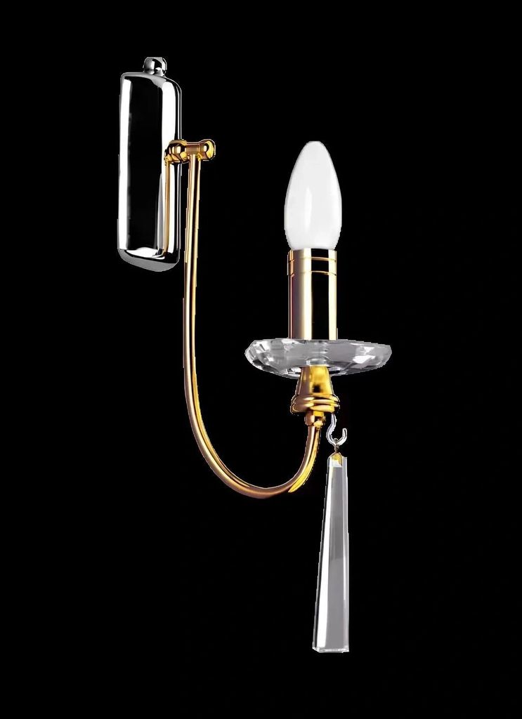 Lüsterartige Lampe Kristallkandelaber Wandleuchte Lüster Wand Lampen