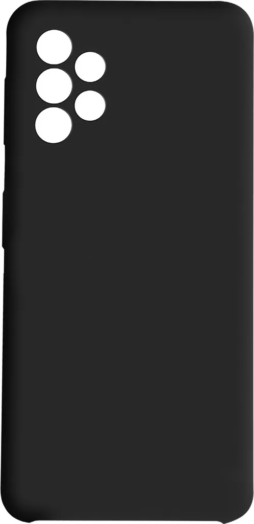 Cover Venus per Samsung Galaxy A72 - Silicone Semirigido Nero Opaco - 1