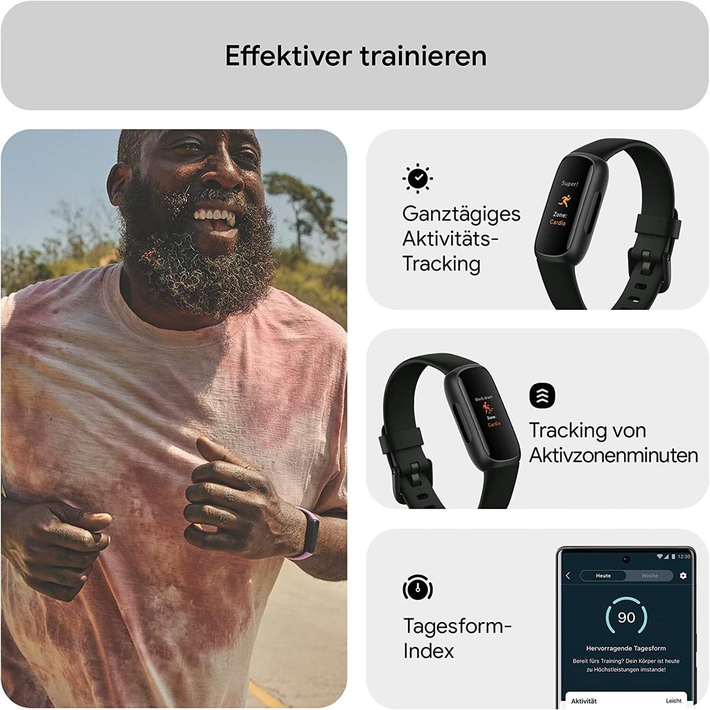 Fitbit Inspire 3 Midnight ZenBlack Ako nový Obrázok produktu 11