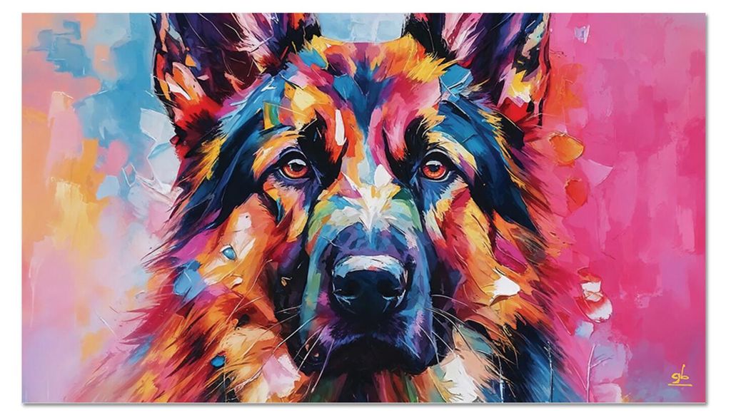Giallobus - 57 - Der beste Freund - Giallobus - 35L x 20B cm - Bild - Acrylglas