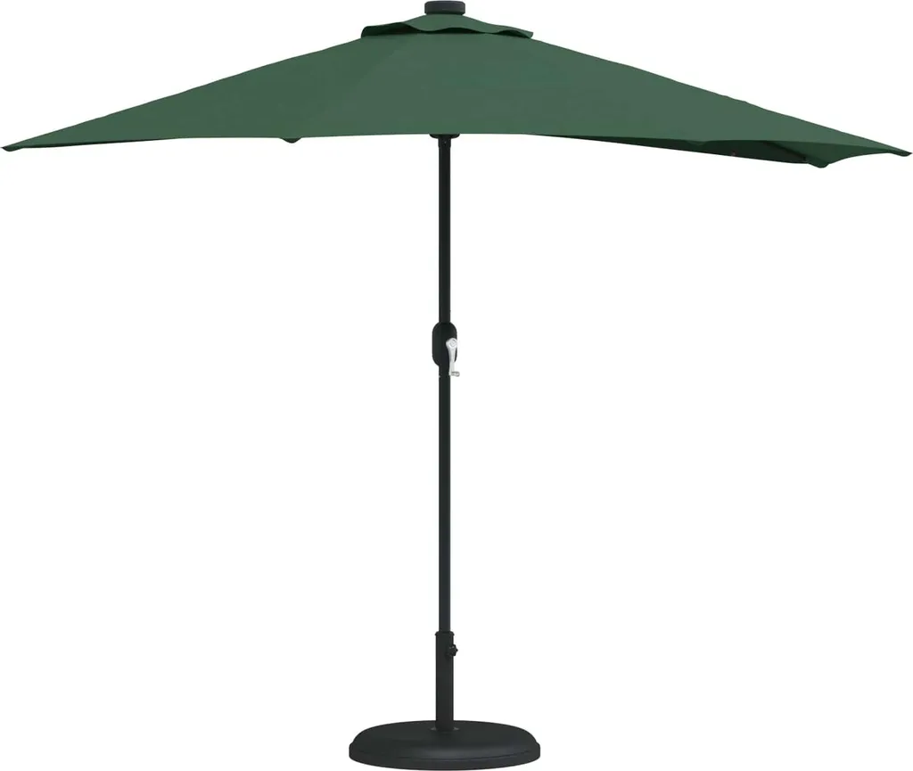 vidaXL Ombrellone da Giardino Verde 294x150cm | Arredo Esterno Robusto - 2