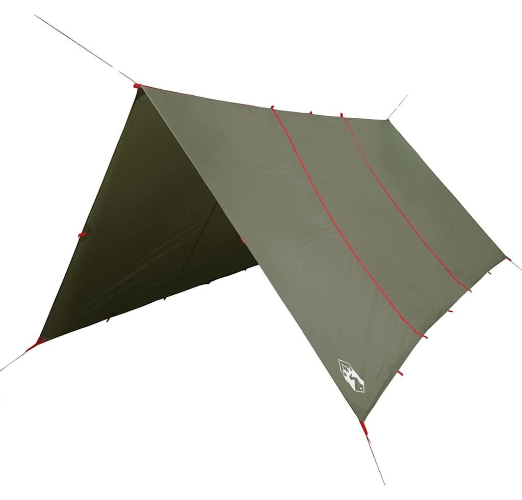 vidaXL Tarp vert olive 451x420 cm Imperméable à l'eau Image du produit 