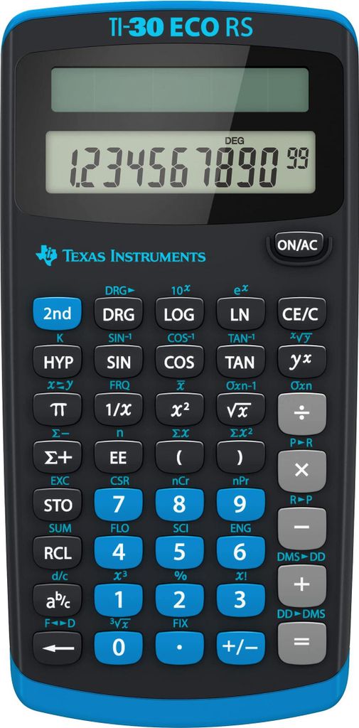 Texas Instruments TI-30ECO RS Taschenrechner TI-30 ECO RS, Produktbild 