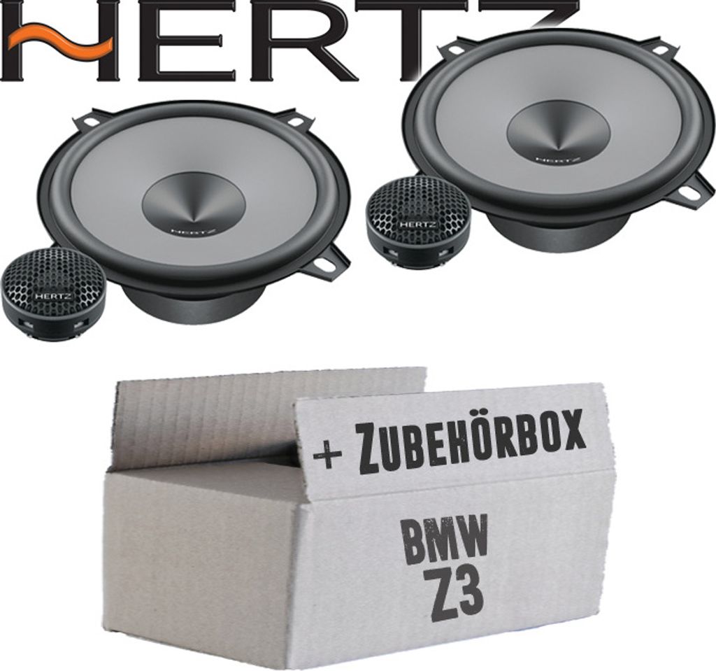 Hertz K 130 - KIT - 13cm Lautsprecher Komposystem - Einbauset passend für BMW Z3 - justSOUND