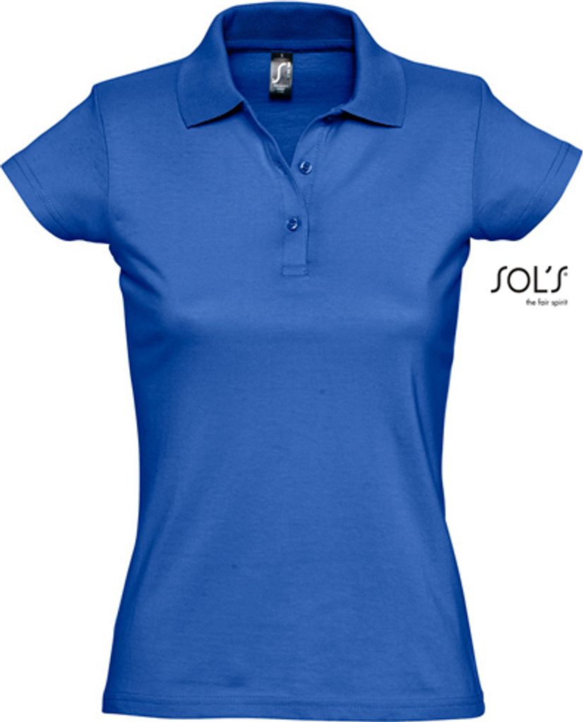 SOLs 11376 | Damen Poloshirt Prescott - Farbe: Royal Blue - Größe: L
