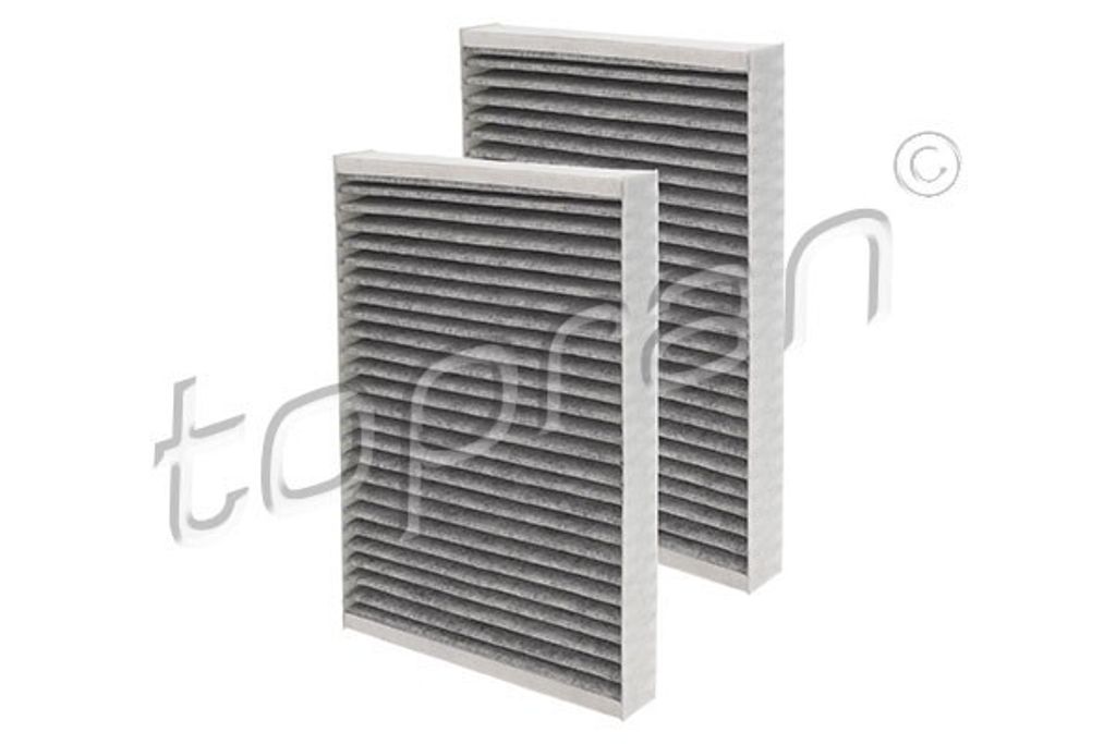 TOPRAN 407 738 Innenraumfilter Pollenfilter passend für MERCEDES-BENZ S-Klasse Limousine (W221) Aktivkohle