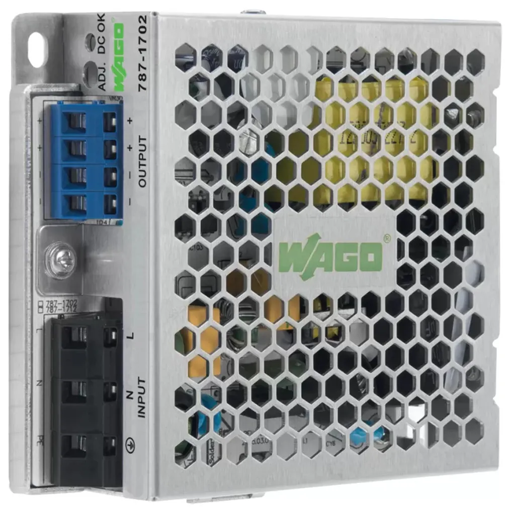Alimentation Rail DIN WAGO 787-1702 EPSITRON 24V DC pour automatisme