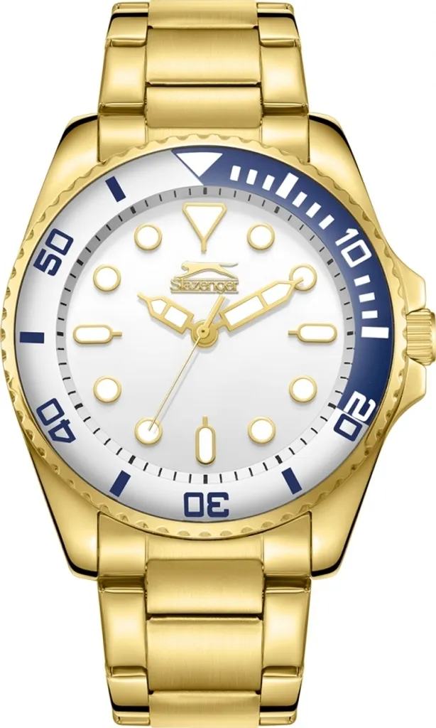 Montre Homme Dorée Slazenger - Le Cadeau Idéal pour Soirées et Mode