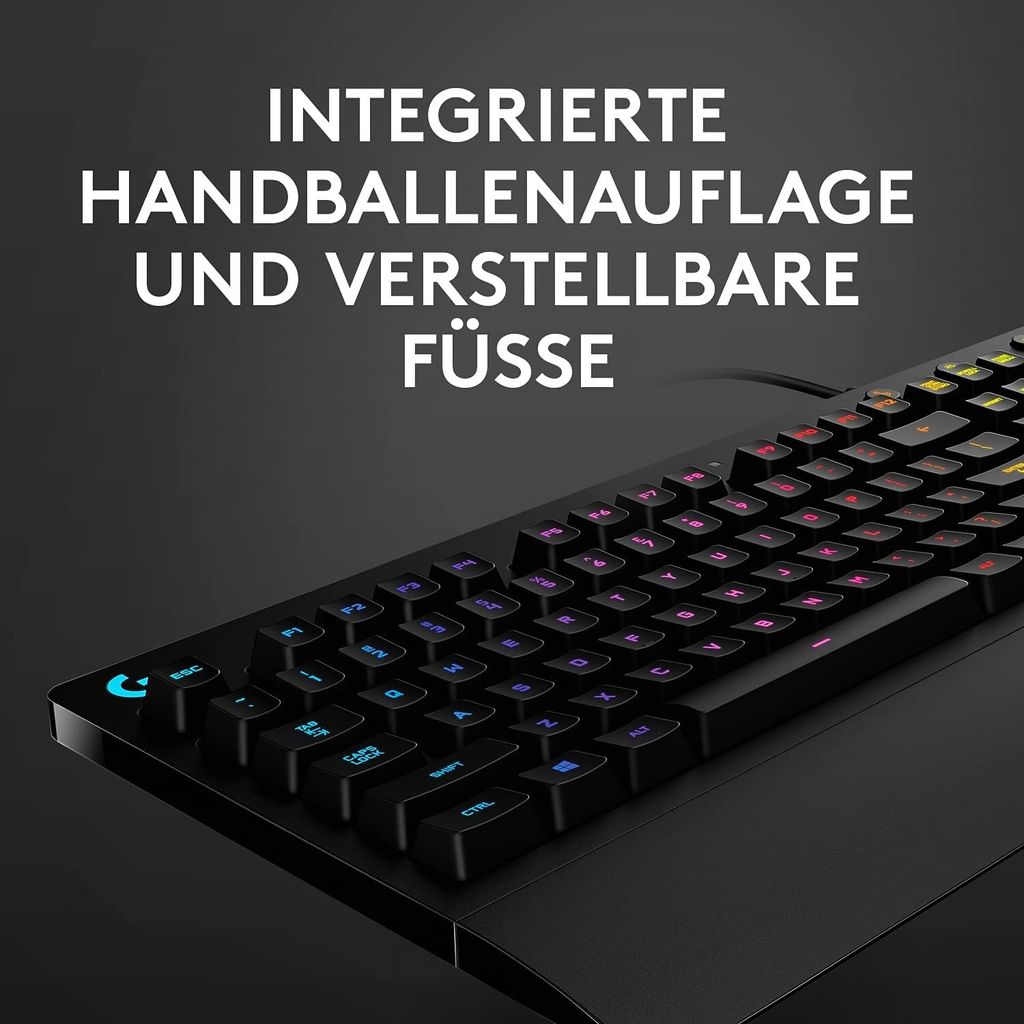 Logitech G G213 Prodigy Gaming Keyboard, Full-size (100%), Produktbild 31