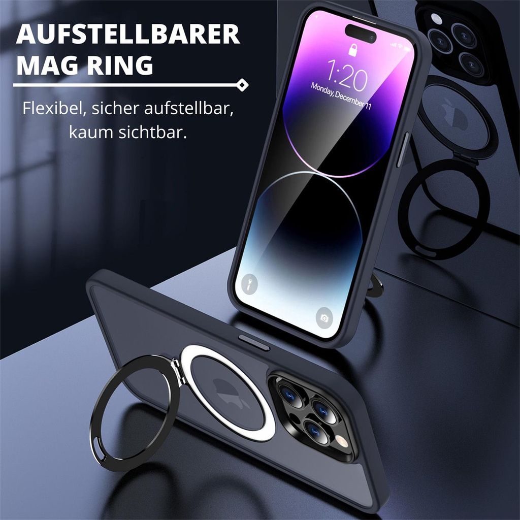 TUSITA Lock Hülle Für IPhone 14 Plus & 15 Plus – Schutzhülle Mit Fahrradhalterung (6,7 Zoll)