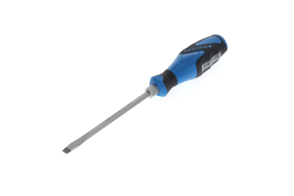 GEDORE 2154SK 8 3K-Schraubendreher mit Schlagkappe Schlitz 8 mm, 1845241
